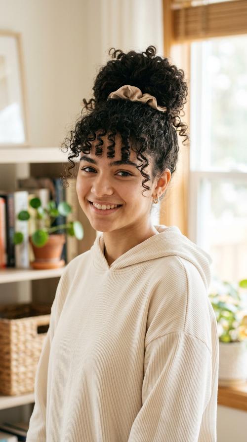 Pineapple Updo