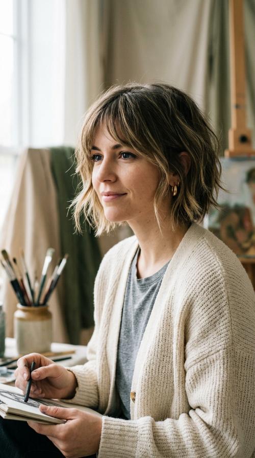 Pixie-Bob Hybrid with Long Layers