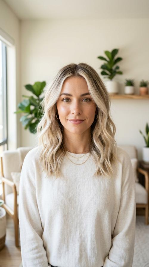 Platinum Blonde Root Smudge