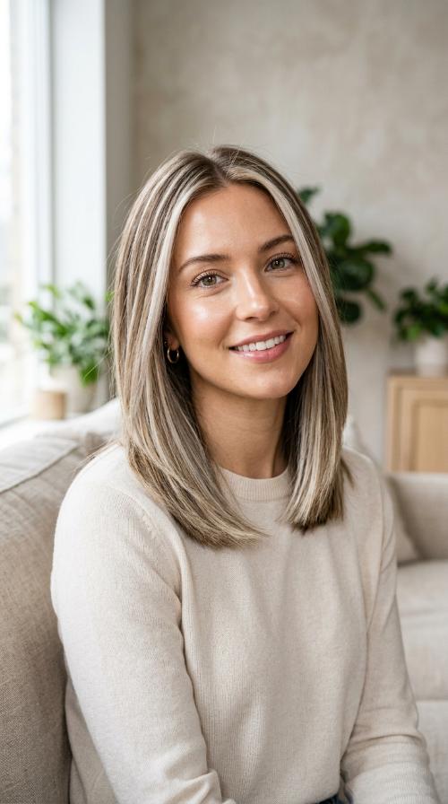 Platinum Pops for Straight Mid-Length