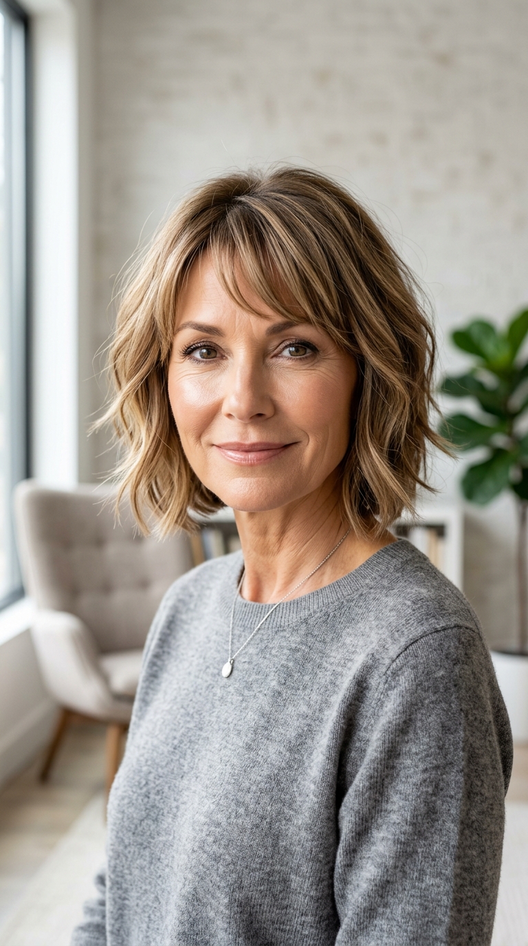Polished Bob-Shag Hybrid
