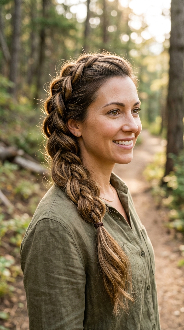 Pull-Through Braid