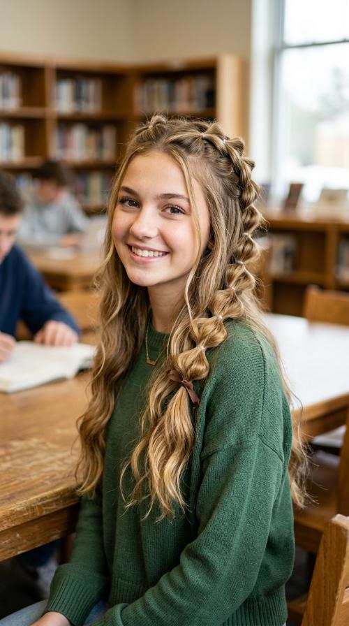 Pull-Through Half Braid