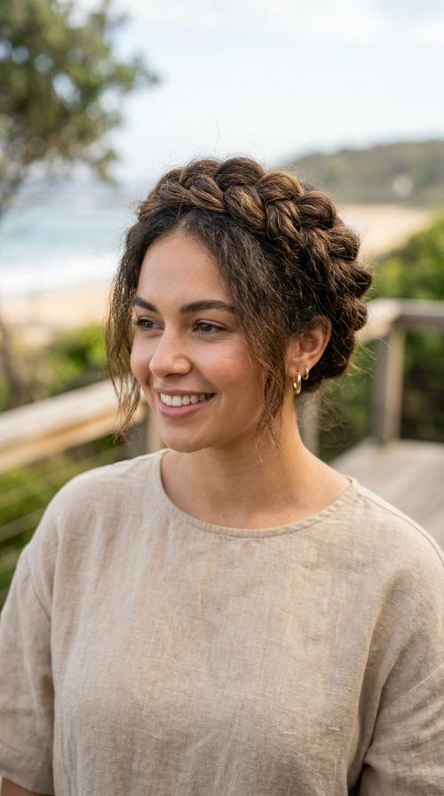 Pull-Through Halo Braid