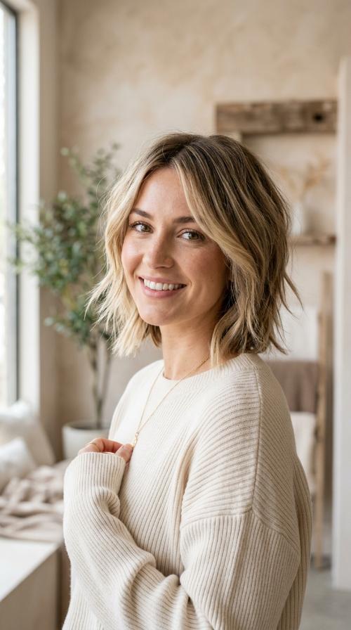 Razored Shoulder Bob