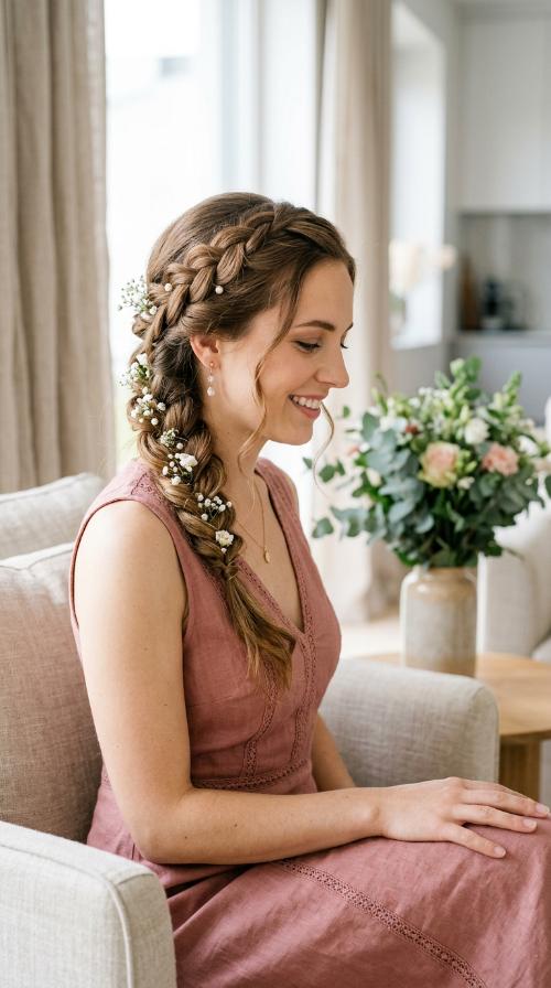 Romantic Side Braid