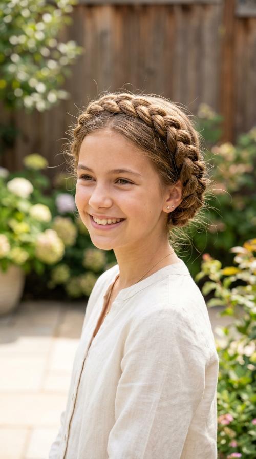 Rope Braid Crown