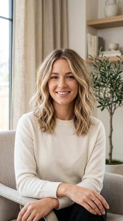 Sandy Blonde Textured Layers
