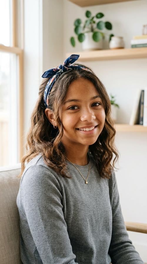 Scarf Headband Accent