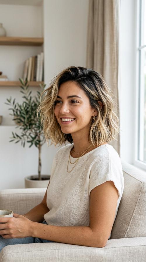 Shadow Root with Beachy Texture