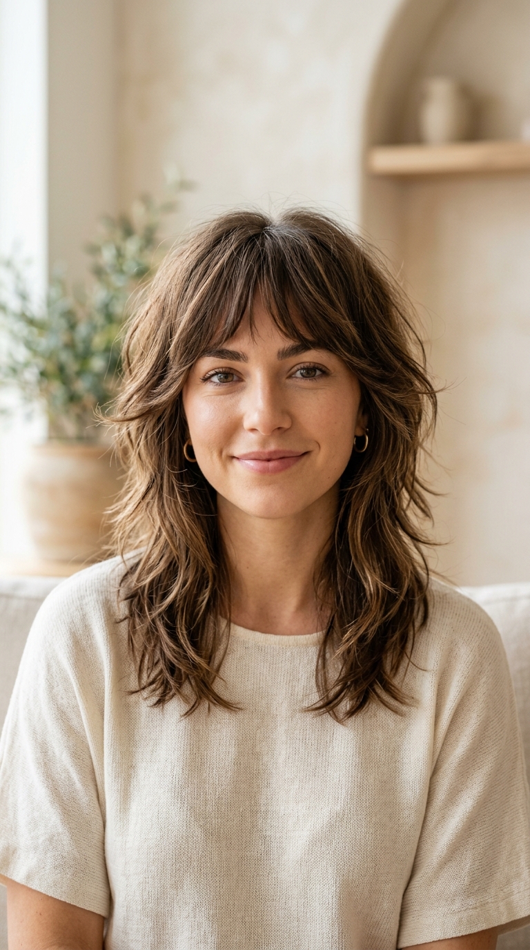 Shaggy Mid-Length Layers