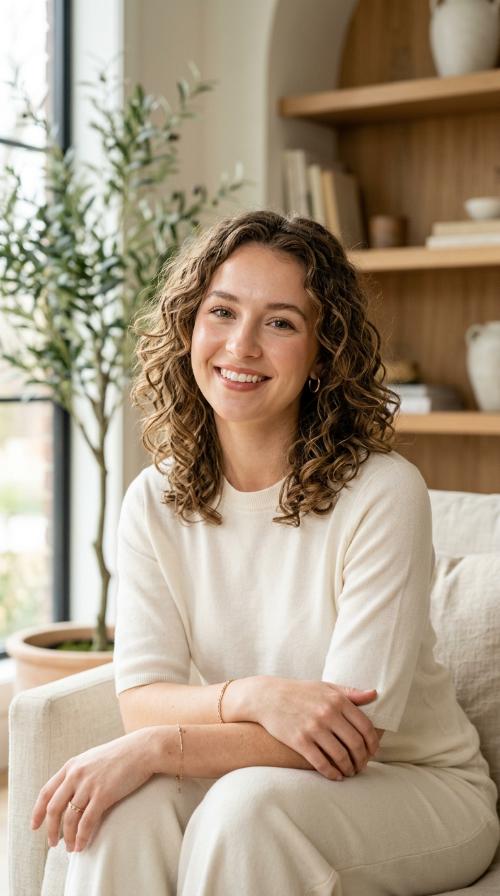 Shoulder Length Perm
