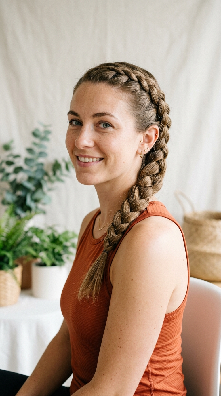 Side Dutch Braid