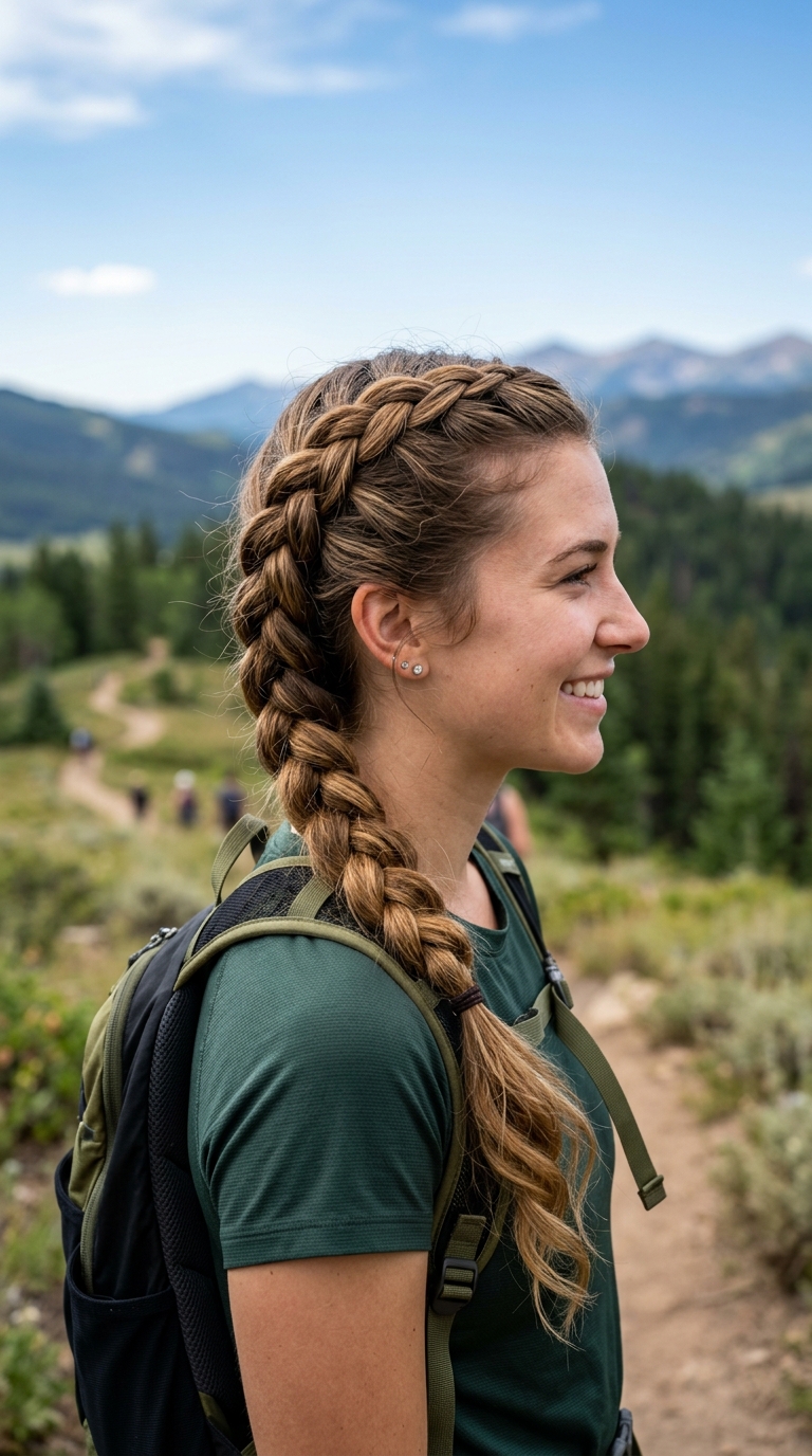 Side Dutch Braid