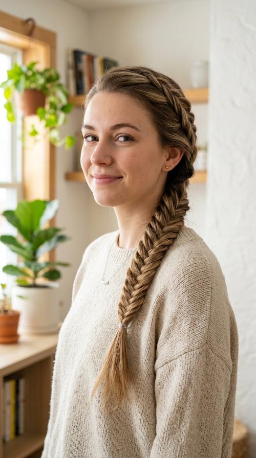 Side Fishtail Braid
