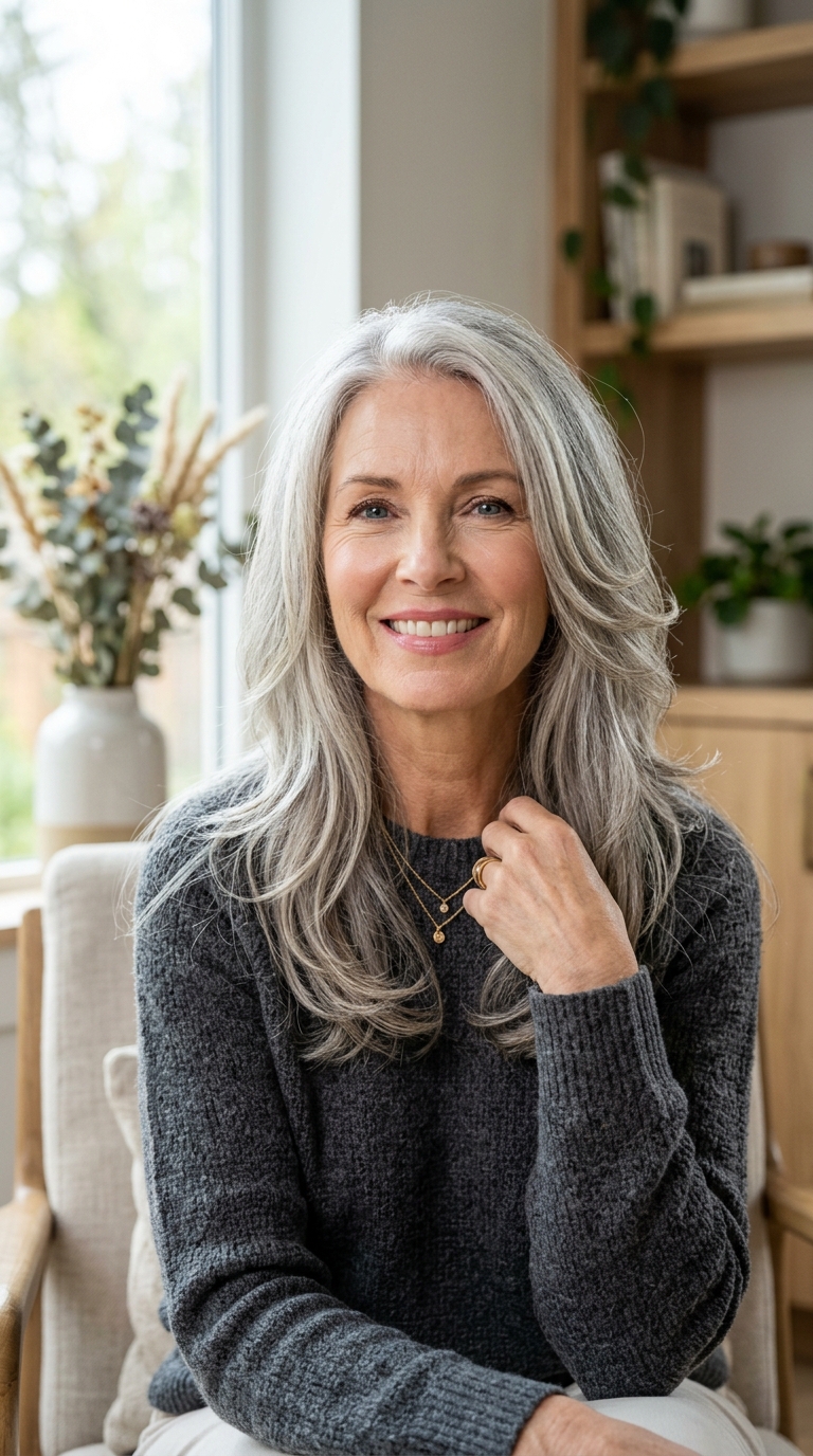 Silver Fox Long Layers