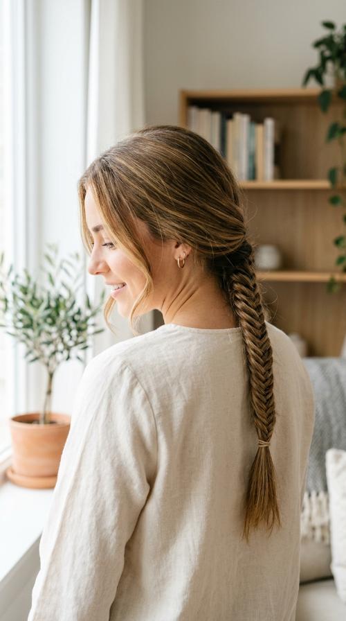 Simple Fishtail Braid