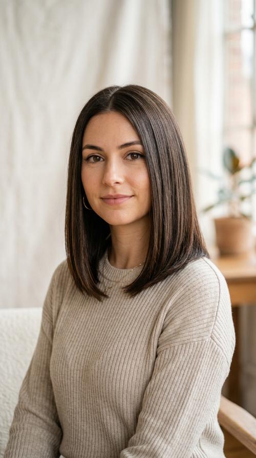 Sleek A-Line Cut