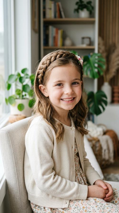 Sleek Braided Headband