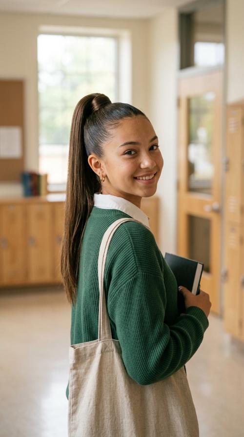 Sleek High Ponytail