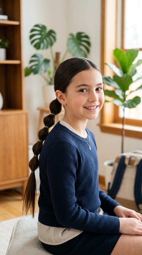 Sleek Low Bubble Braid