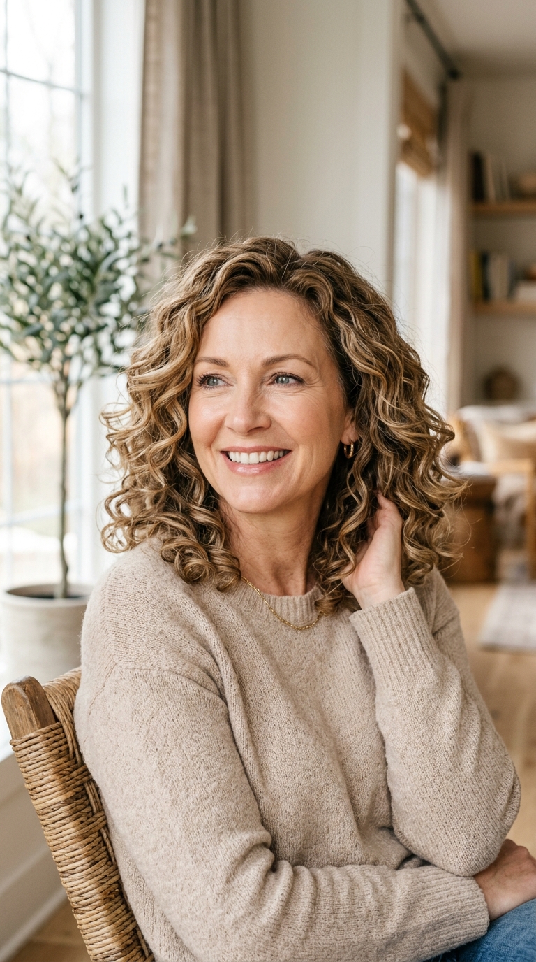 Soft Curls with Volume