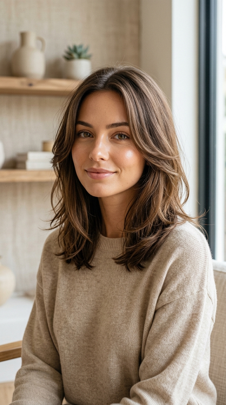 Soft Face-Framing Layers