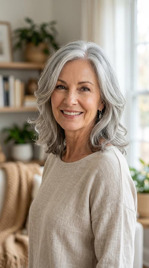 Soft Face-Framing Tapered Layers