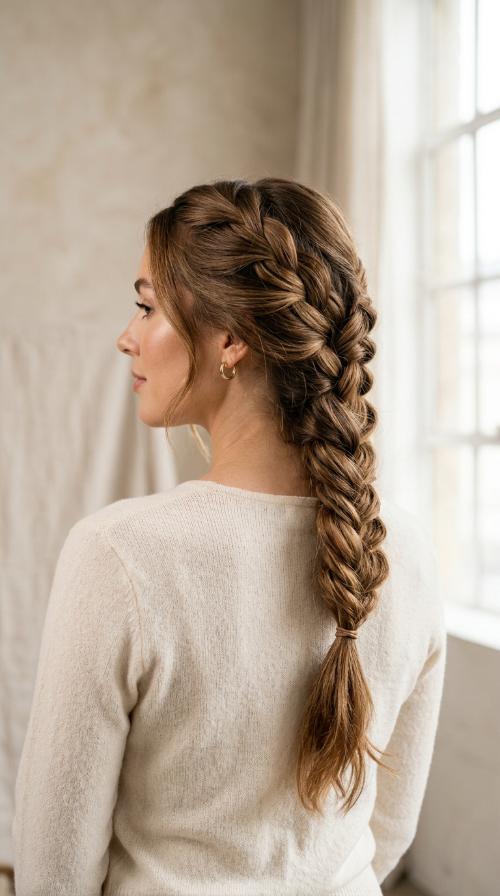 Sophisticated Pull-Through Braid