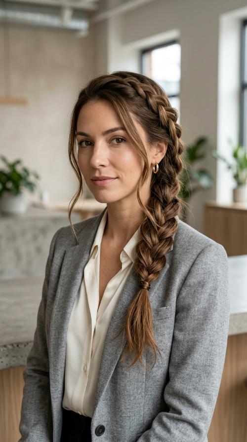 Sophisticated Side Braid