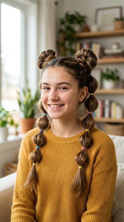 Space Bun Bubble Ends