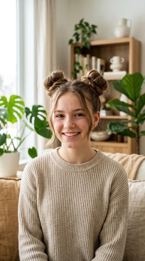 Space Bun Duo