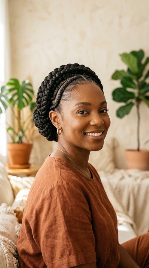 Stitch Braided Crown