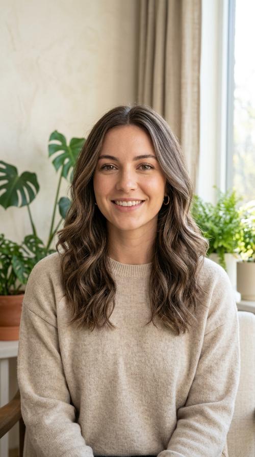 Subtle Mushroom Brown Highlights