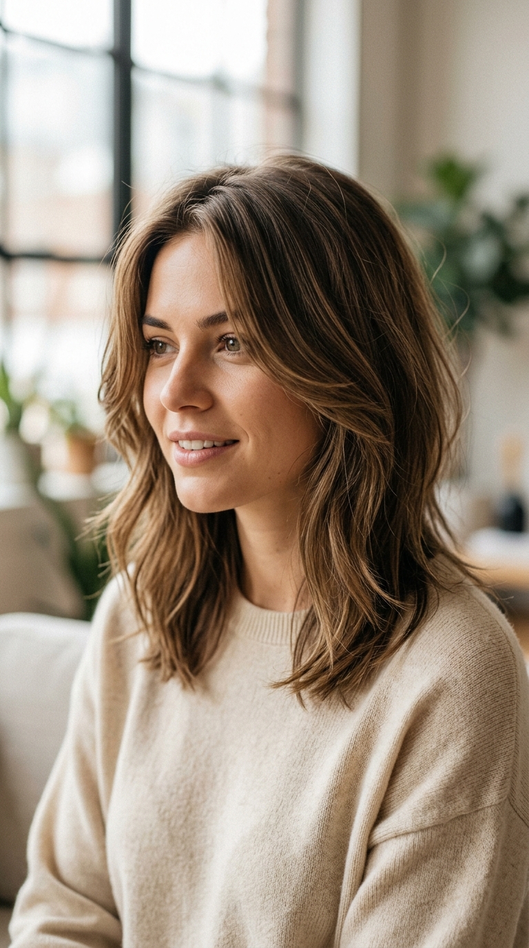 Tapered Layers with an Off-Center Part
