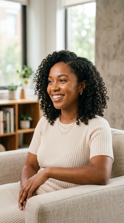 Textured Lob with Side Part