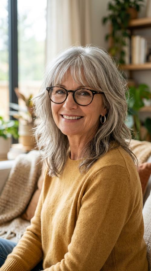 Textured Shag with Soft Fringe