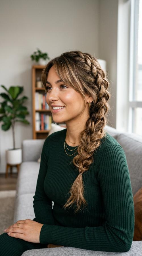 Textured Side Braid