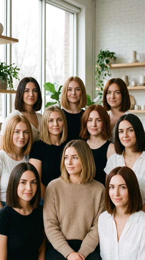 The Blunt-Cut Power Bob