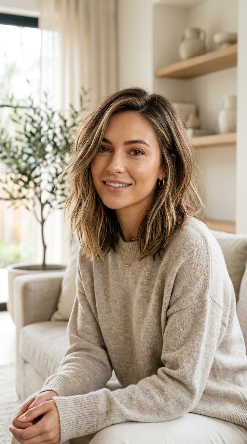 The Choppy Long Bob