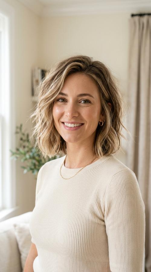 The Choppy Messy Lob