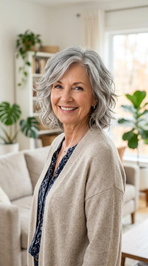The Choppy Textured Mid-Length Cut
