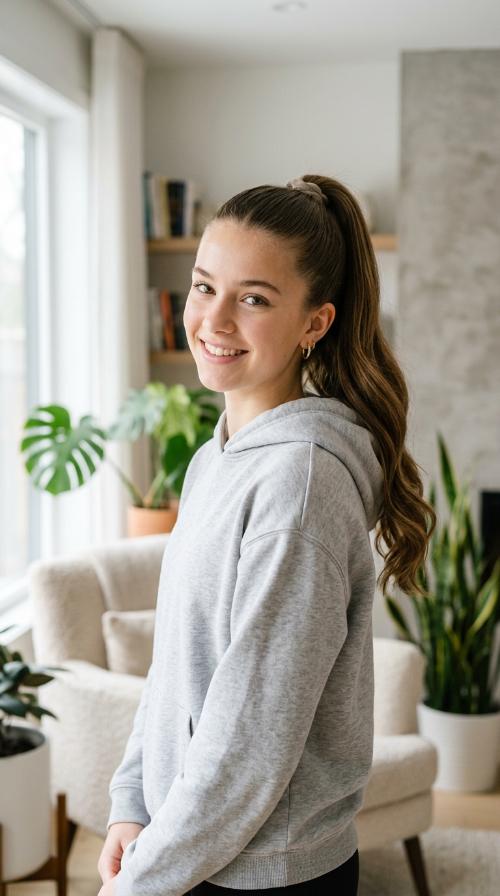 The Classic High Ponytail