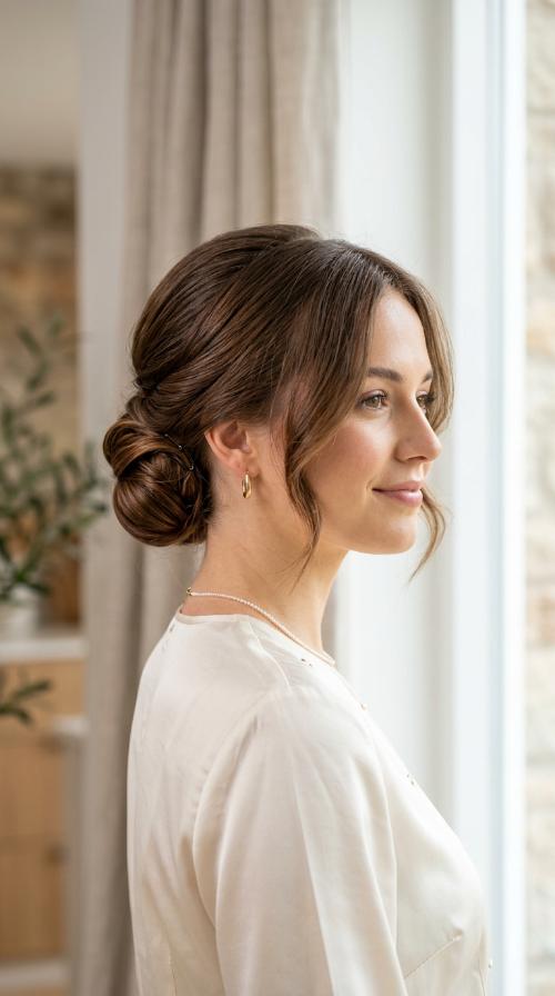 The Classic Low Chignon