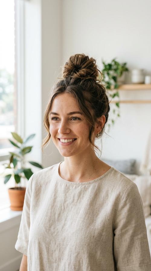 The Classic Top Knot