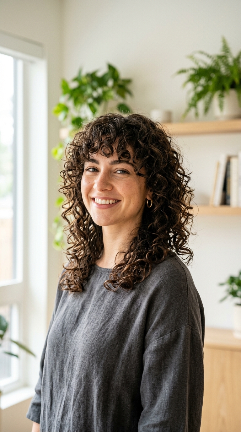 The Curly Wolf Cut