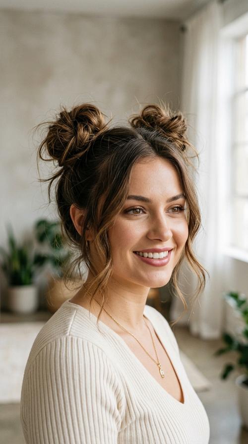 The Double Space Bun Delight