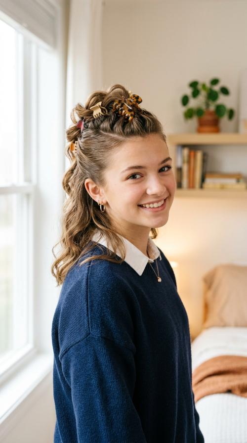 The Faux Hawk Clip