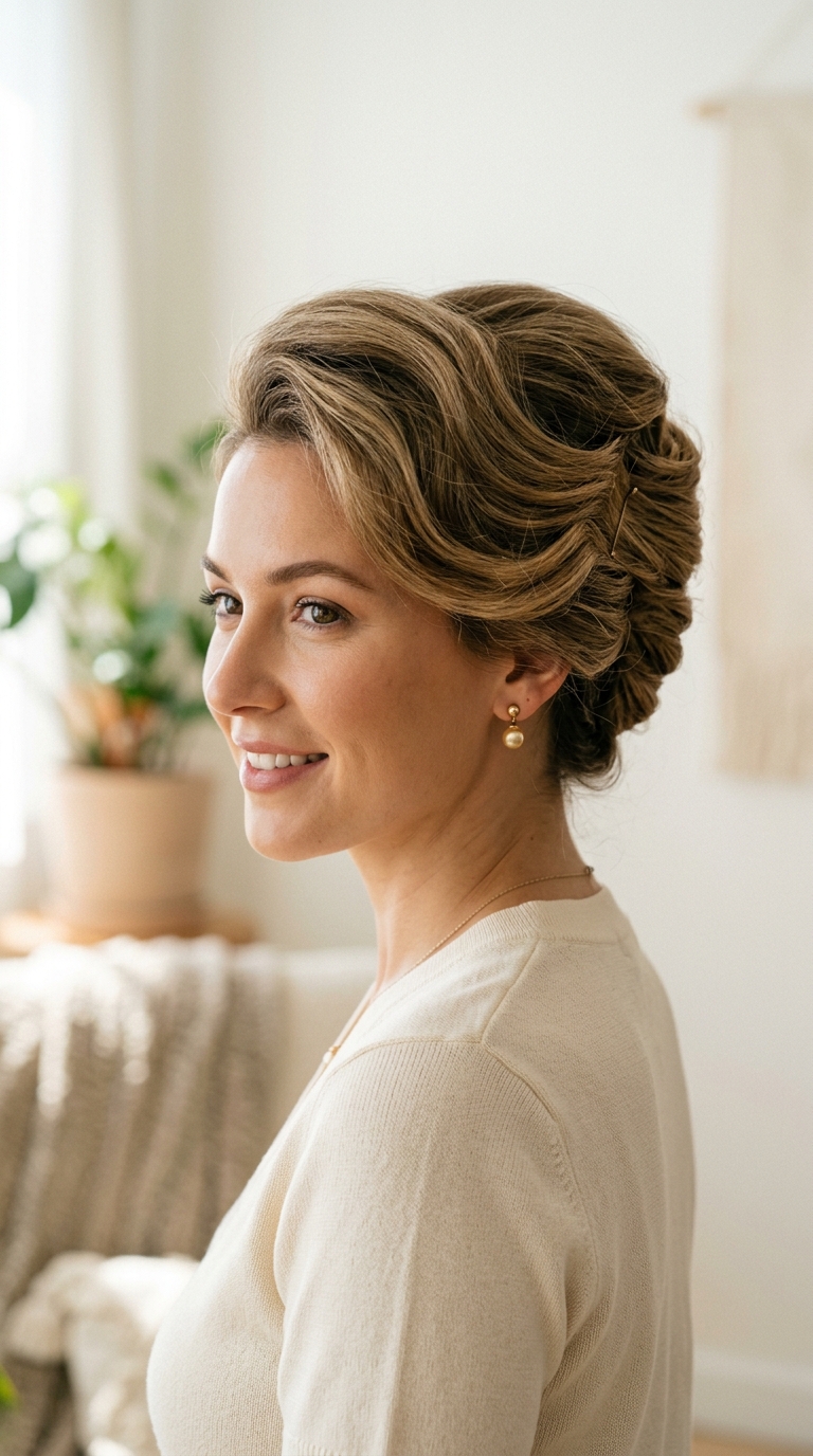 The French Twist with Volume