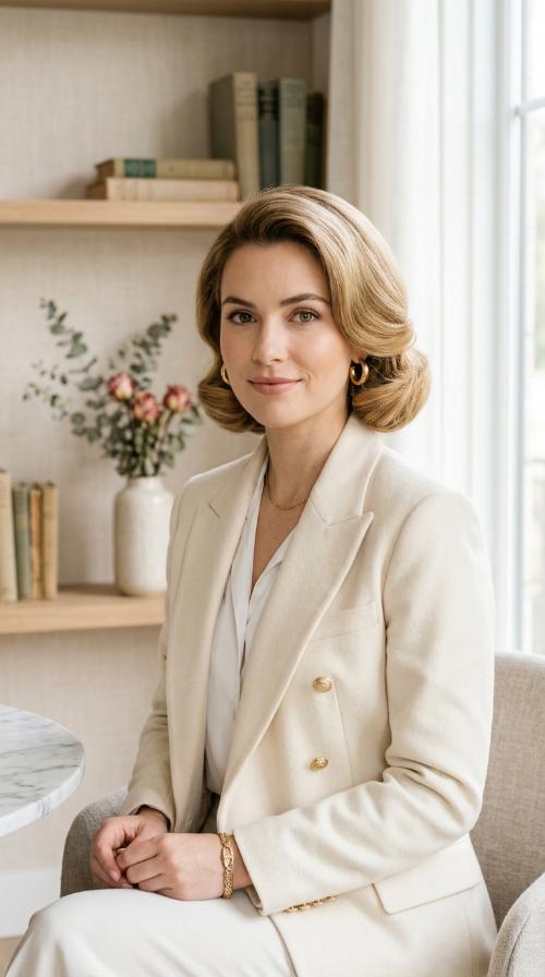 The Grace Kelly Inspired Faux Bob